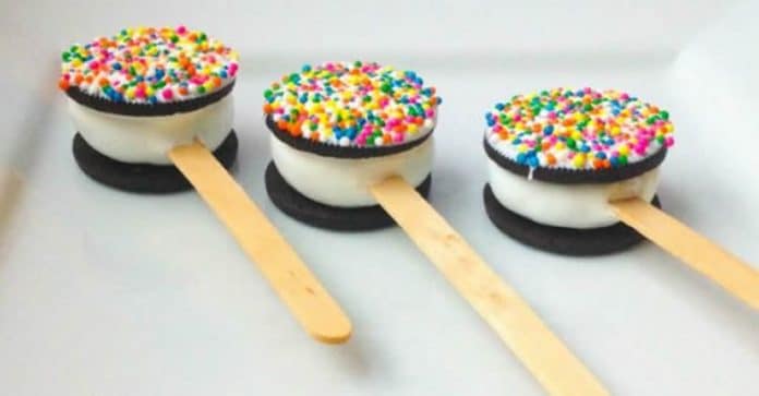 Sucette oreo au thermomix