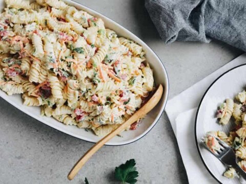 salade de pâtes froide au thermomix