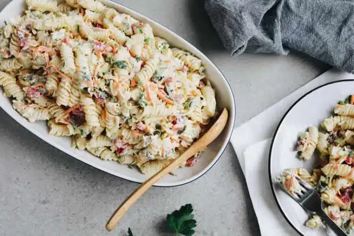 salade de pâtes froide au thermomix