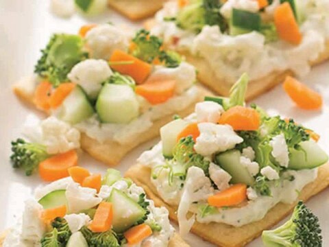 Apéro entrée de légumes