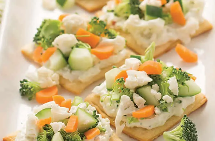 Apéro entrée de légumes