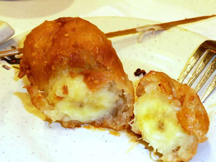 Bananes frites