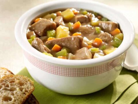Blanquette de dinde aux légumes au cookeo