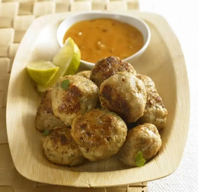 Boulettes au beurre de cacahuète au cookeo