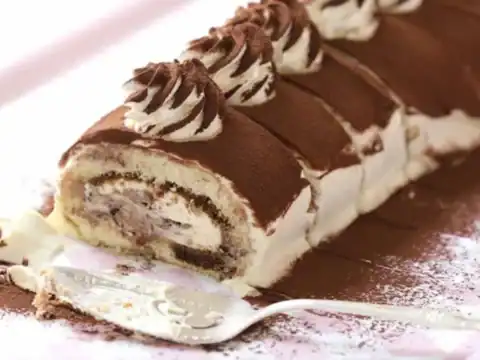 Bûche de Noël moelleuse au thermomix