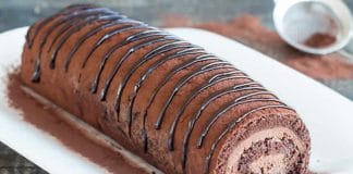 Bûche de Noël rapide au thermomix