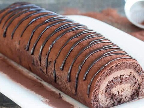 Bûche de Noël rapide au thermomix