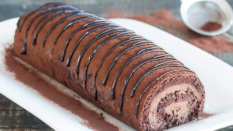 Bûche de Noël rapide au thermomix