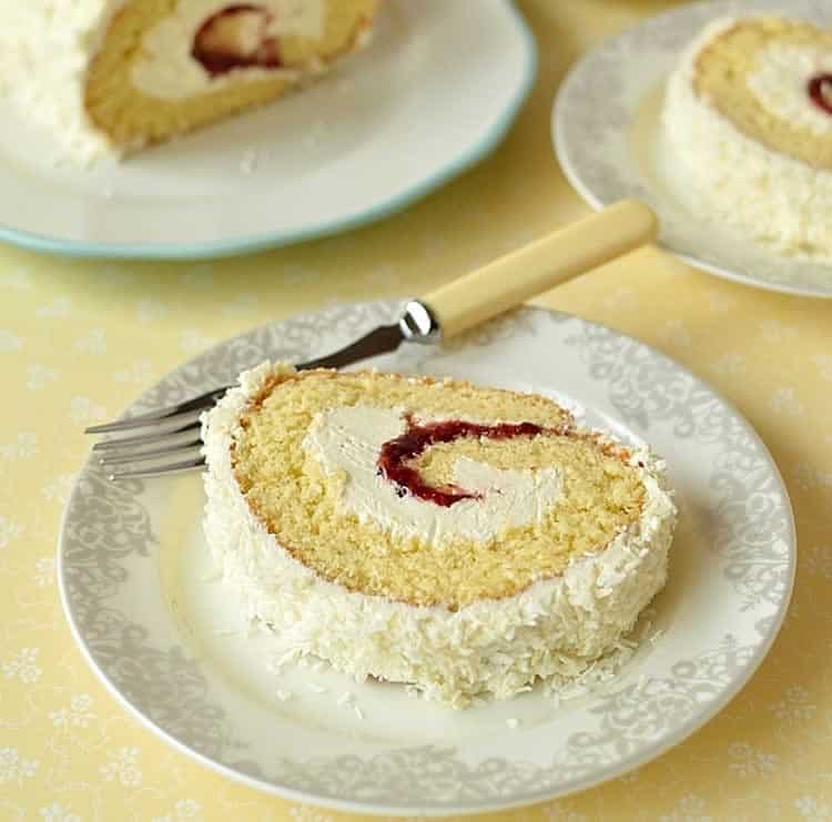 Bûche à la noix de coco au thermomix
