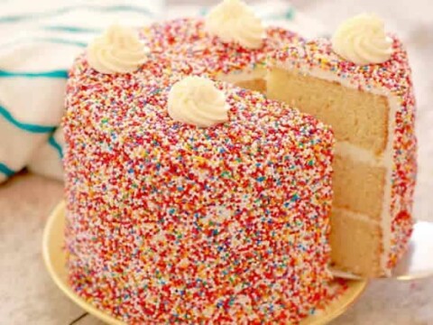 Cake à la vanille et beurre au thermomix