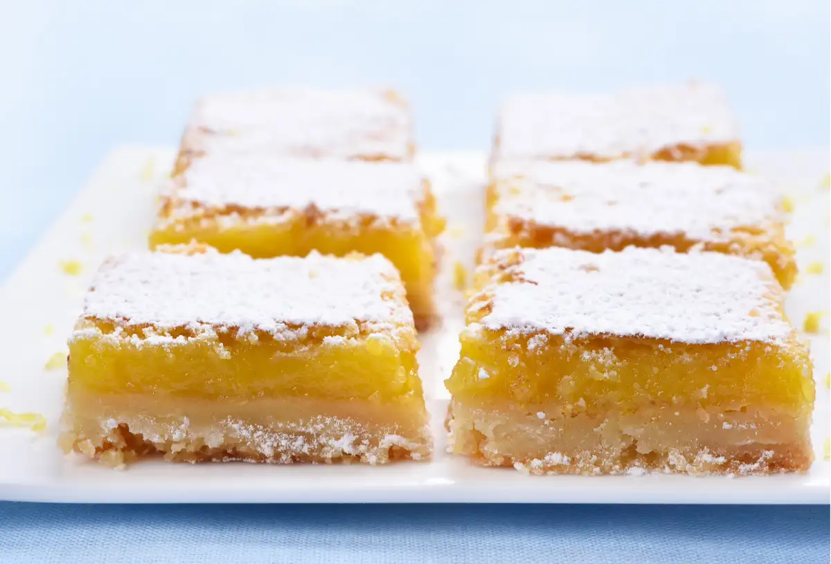 carrés au citron au thermomix