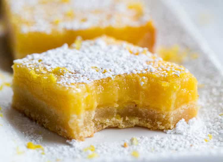 Carrés au citron au thermomix