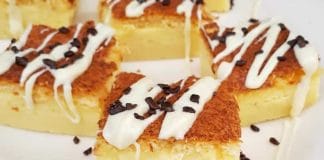 Carrés fondants au lait et chocolat