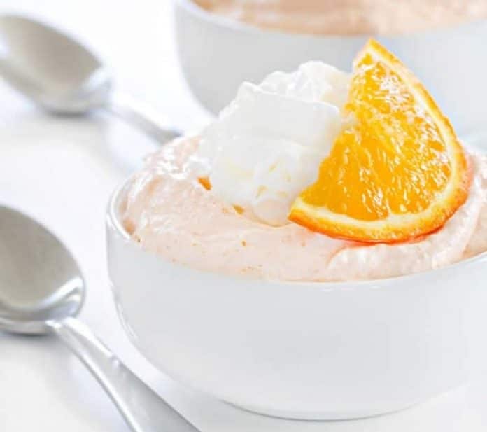 Crème dessert à l'orange au thermomix
