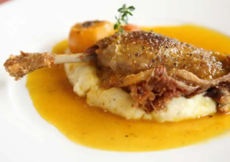 Cuisse canard à l’orange au cookeo