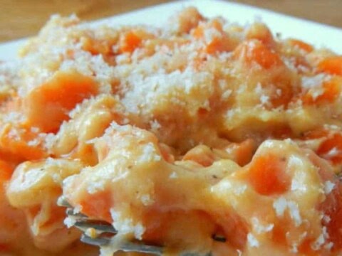 Gratin de carottes au fromage