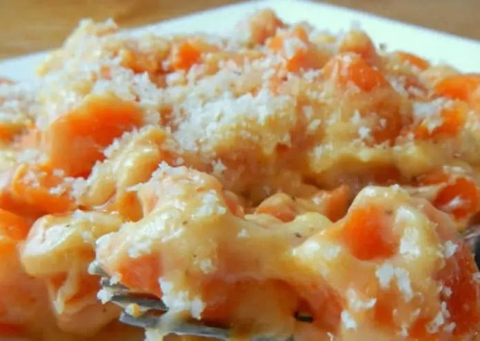 Gratin de carottes au fromage