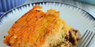 Gratin légumes et viande hachée