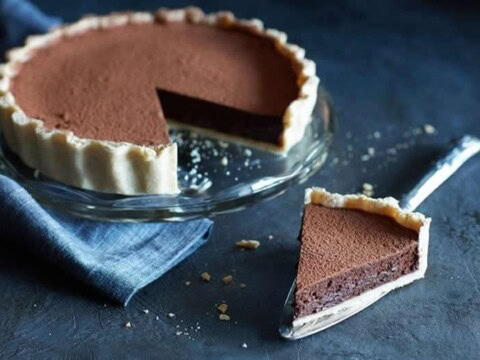 Gâteau au chocolat et brandy
