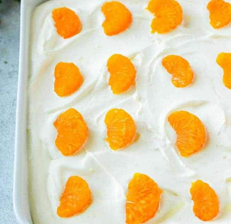 Gâteau au clémentine et crème au thermomix 1