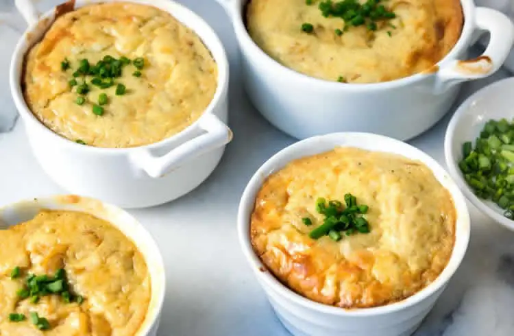 Mini gratin d'oignon à la crème