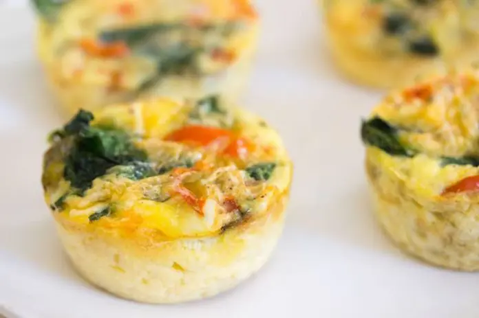 Apéritifs mini quiches aux légumes