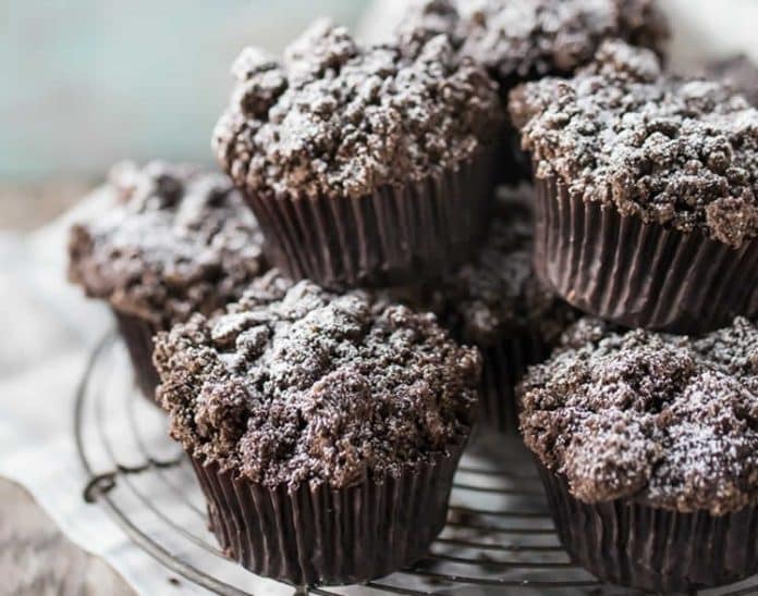 Muffins moelleux au chocolat au thermomix