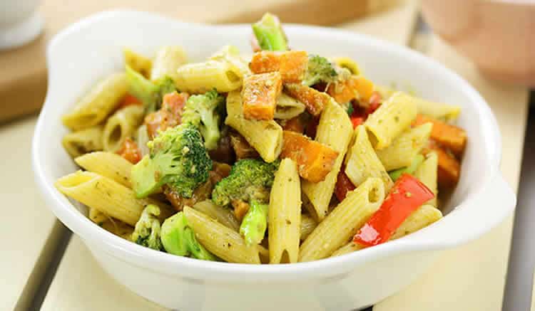 Penne à la patate douce au cookeo