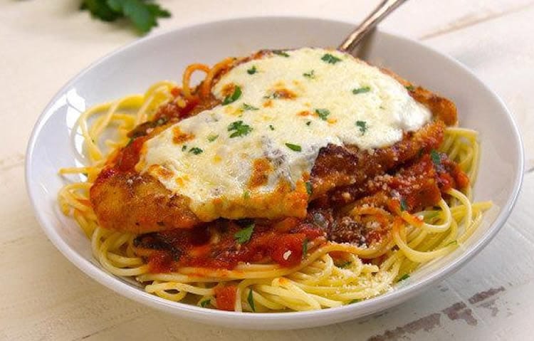 Poulet au parmesan