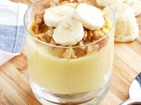 Pudding à la banane