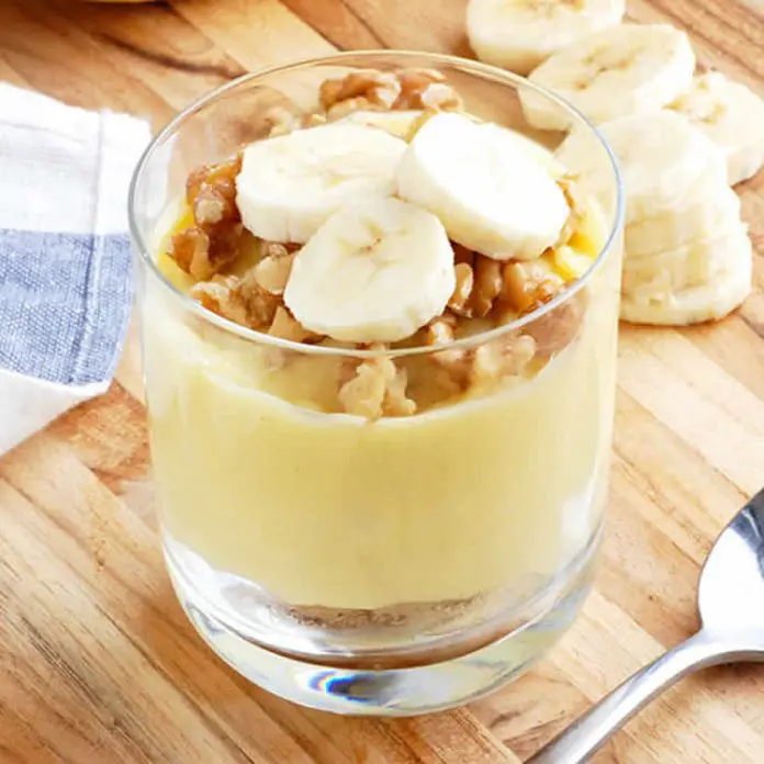 Pudding à la banane