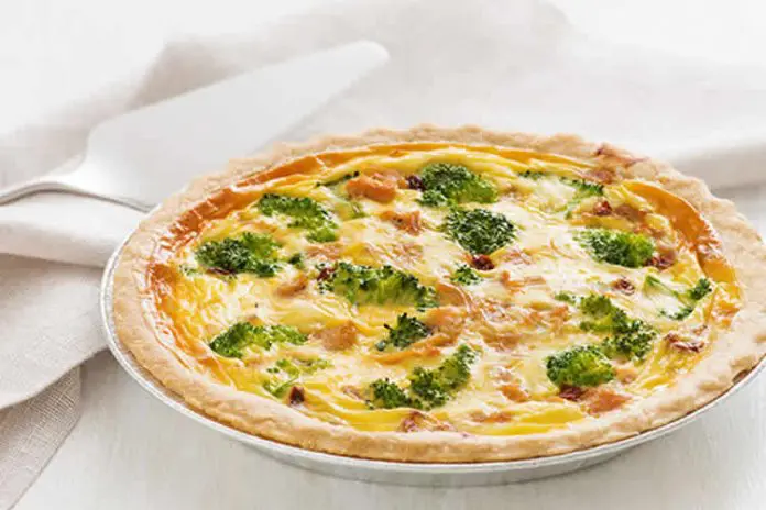 Quiche poulet et brocoli au thermomix