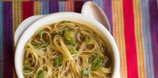 Soupe au nouilles chinoises au thermomix