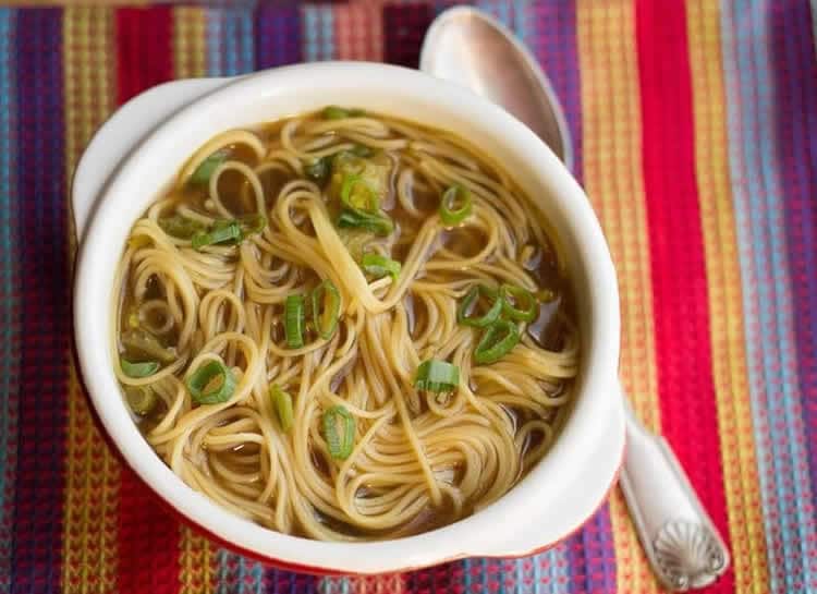Soupe au nouilles chinoises au thermomix