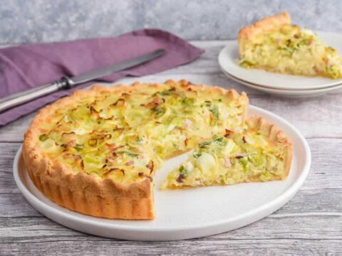 Tarte aux oignons