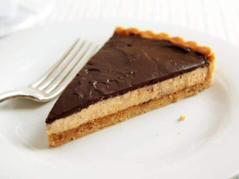 Tarte chocolat et beurre de cacahuètes