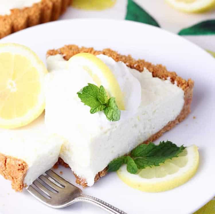 Tarte crémeuse au citron