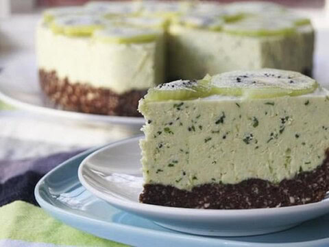 cheesecake kiwi au thermomix