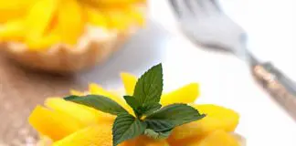 Mini tartelette a la mangue et crème
