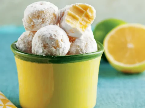 truffes citronnées au chocolat blanc