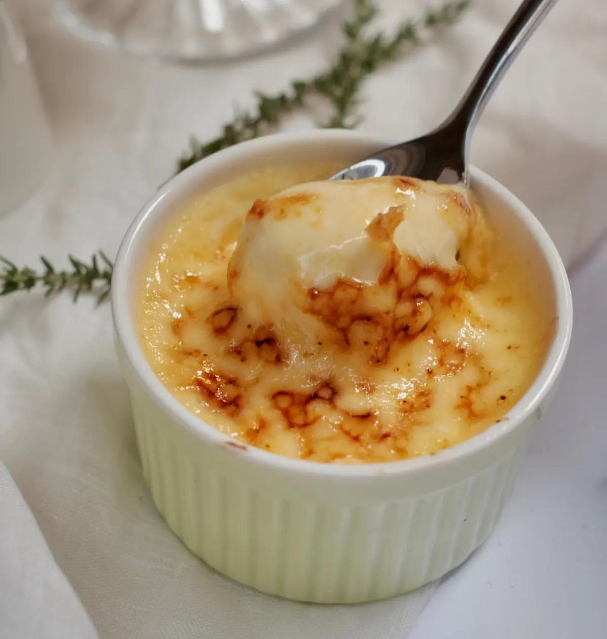 crème aux oeufs à la vanille au thermomix