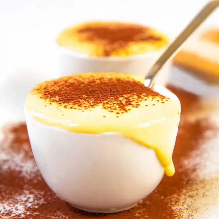 Crème aux oeufs à la vanille au thermomix