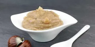 Crème de marrons châtaignes au thermomix