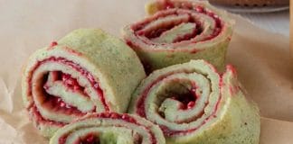 Crêpe roulée aux épinards au thermomix