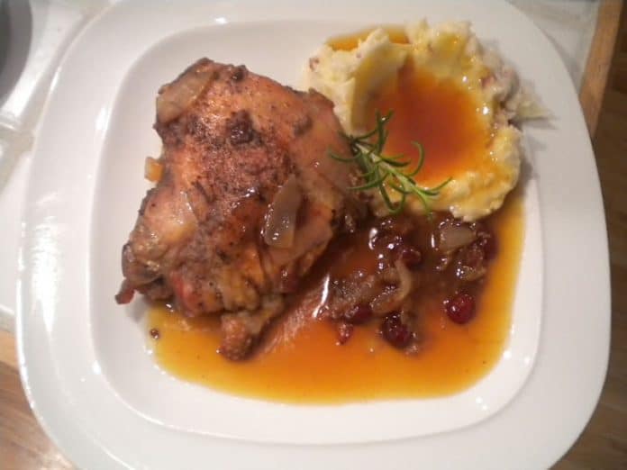 Cuisses de dinde à la sauce au cookeo
