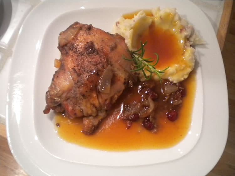 Cuisses de dinde à la sauce au cookeo