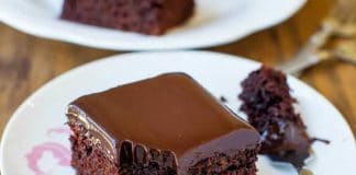 Gâteau au chocolat avec ganache au thermomix
