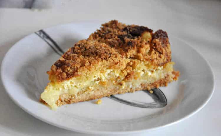 Gâteau aux pommes à la crème