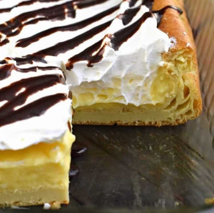 Gâteau à la crème vanille et chocolat 1