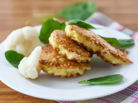 pancakes au chou-fleur au Thermomix